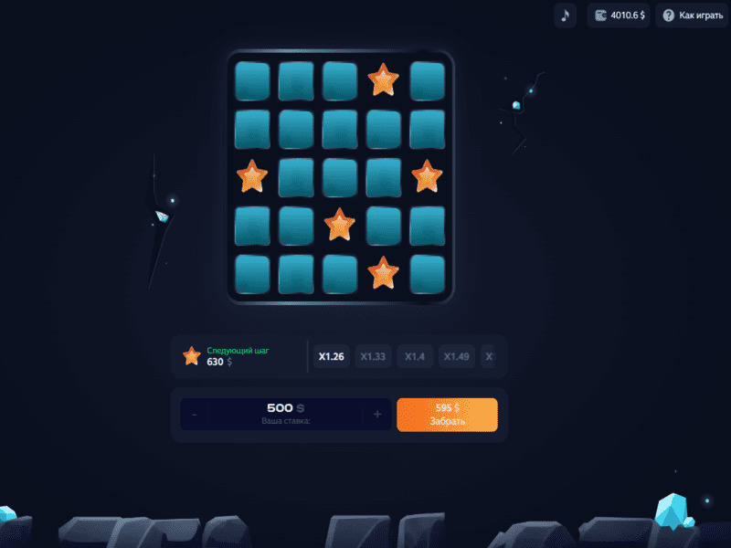 1win online casino'da Mines oyunu